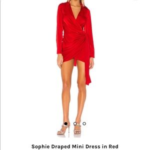 Super down satin dress